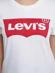 Футболка женская Levis, с логотипом, белая