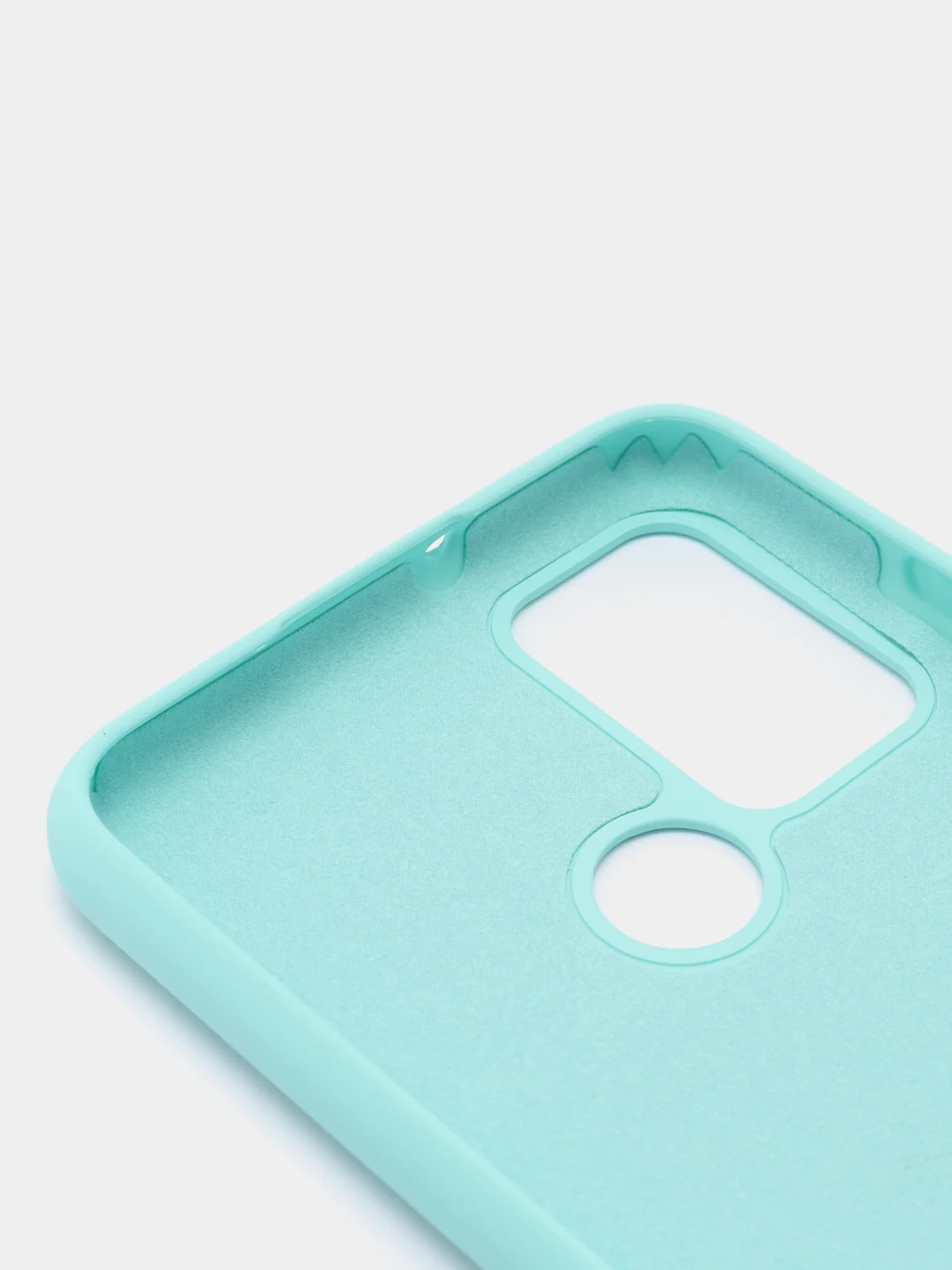 Бирюзовый чехол Silikone Case HONOR 9A / HUAWEI P40 LITE E / HONOR 9C, HONOR 9S / HUAWEI Y5P