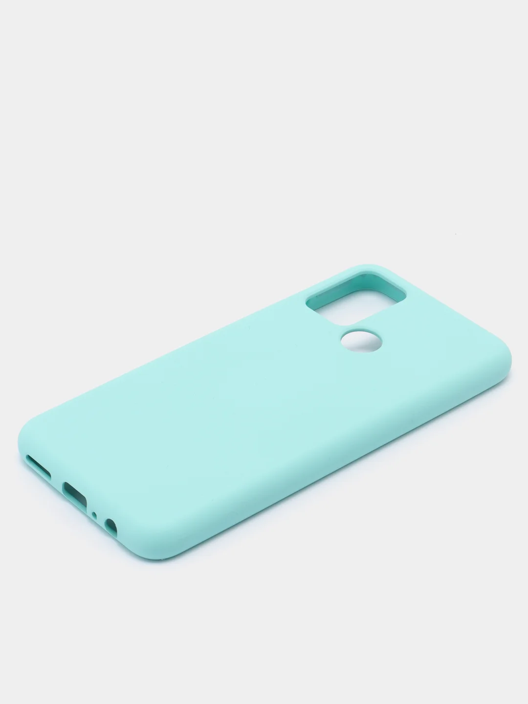 Бирюзовый чехол Silikone Case HONOR 9A / HUAWEI P40 LITE E / HONOR 9C, HONOR 9S / HUAWEI Y5P