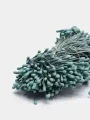 Белый тычинки гипсовые, матовые