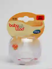 Соска Baby Land силиконовая классическая 6мес+