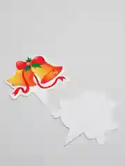 Желтый украшение на Новый год для праздничного стола