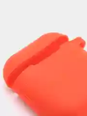 Оранжевый силиконовый чехол для б/п наушников AirPods