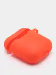 Оранжевый силиконовый чехол для б/п наушников AirPods