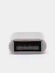Серый переходник OTG  USB - MicroUSB