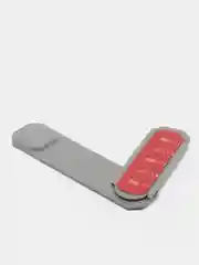 Серый магнитный держатель для телефона на ноутбук