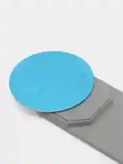 Серый магнитный держатель для телефона на ноутбук