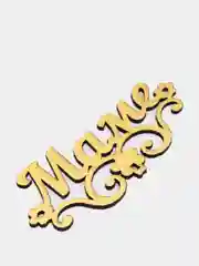 Топпер "Маме", золотой