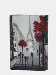 Прозрачный обложка для паспорта, ручная работа
