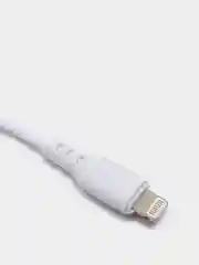 Белый usb-кабель зарядный Denmen D08, 3.6 A, 1 м, 3 вида
