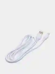 Белый usb-кабель зарядный Denmen D08, 3.6 A, 1 м, 3 вида
