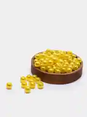 Желтый бусины акриловые, жемчужные, бесшовные, разные цвета, 6 мм