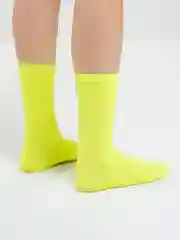 Лимонный носки, высокие унисекс, 20 цветов