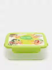 Лесной зеленый герметичный контейнер из пластика "Fit box" 0,75 л