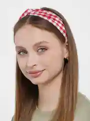 Красный женская повязка на голову
