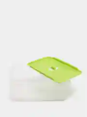 Салатовый герметичный контейнер из пластика "Fit box" 0,75 л