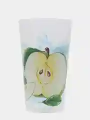 Зеленый стакан с декором 0,4 л
