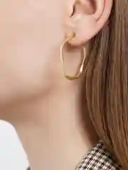 Серьги женские бижутерия, сережки кольца