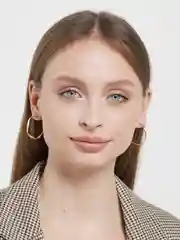 Серьги женские бижутерия, сережки кольца