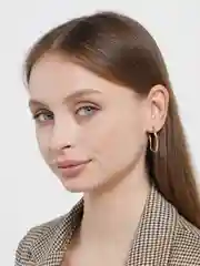 Серьги женские бижутерия, сережки кольца