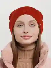 Красный женская шапка "Ромео"