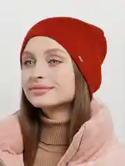Красный женская шапка "Ромео"