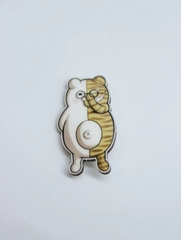 Значок деревянный по аниме "Данганронпа / Danganronpa"