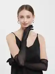 Длинные сетчатые перчатки