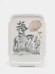 Контейнер для СВЧ "Toile de jouy"