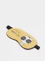 Коричневый мультяшная маска для сна