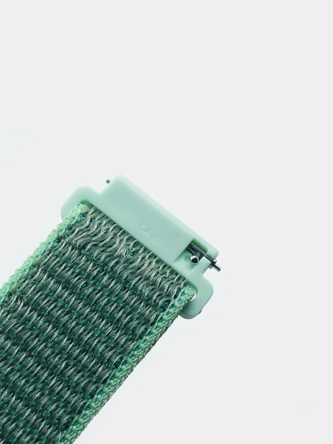 Лесной зеленый ремешок на липучке Плетеный нейлоновый/для Xiaomi Amazfit Bip/Huawei/Samsung 20 мм(не22мм)
