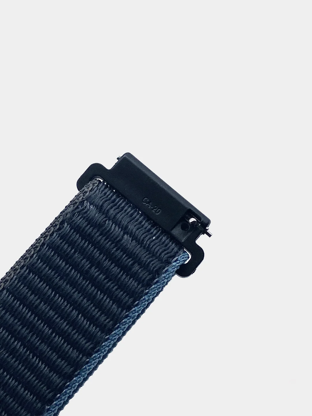 Угольный ремешок на липучке Плетеный нейлоновый/для Xiaomi Amazfit Bip/Huawei/Samsung 20 мм(не22мм)