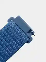 Светло-синий ремешок на липучке Плетеный нейлоновый/для Xiaomi Amazfit Bip/Huawei/Samsung 20 мм(не22мм)
