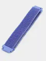Синий ремешок на липучке Плетеный нейлоновый/для Xiaomi Amazfit Bip/Huawei/Samsung 20 мм(не22мм)