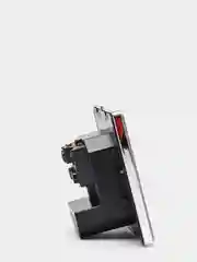 Серебряный розетка с USB-портами
