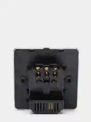Серебряный розетка с USB-портами