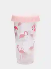 Серебряный стакан с крышкой