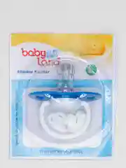 Синий соски-пустышки Baby Land силиконовые круглые, 2 шт. 0 мес+