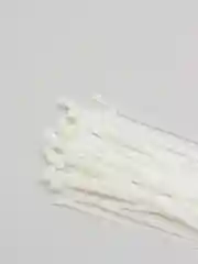 Белый хомуты/стяжка