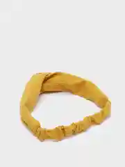 Желтый повязка для волос / повязка для для умывания, макияжа
