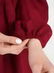 Бордовый платье женское