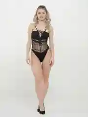 Черный боди Modesto