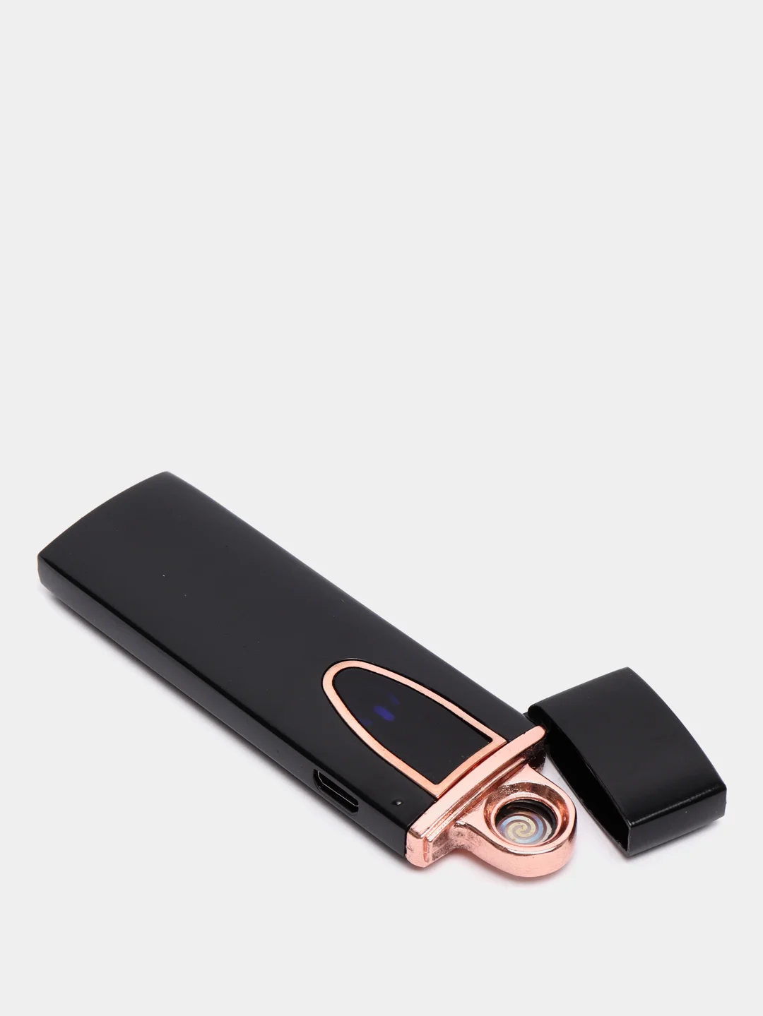 Черный cенсорная USB зажигалка