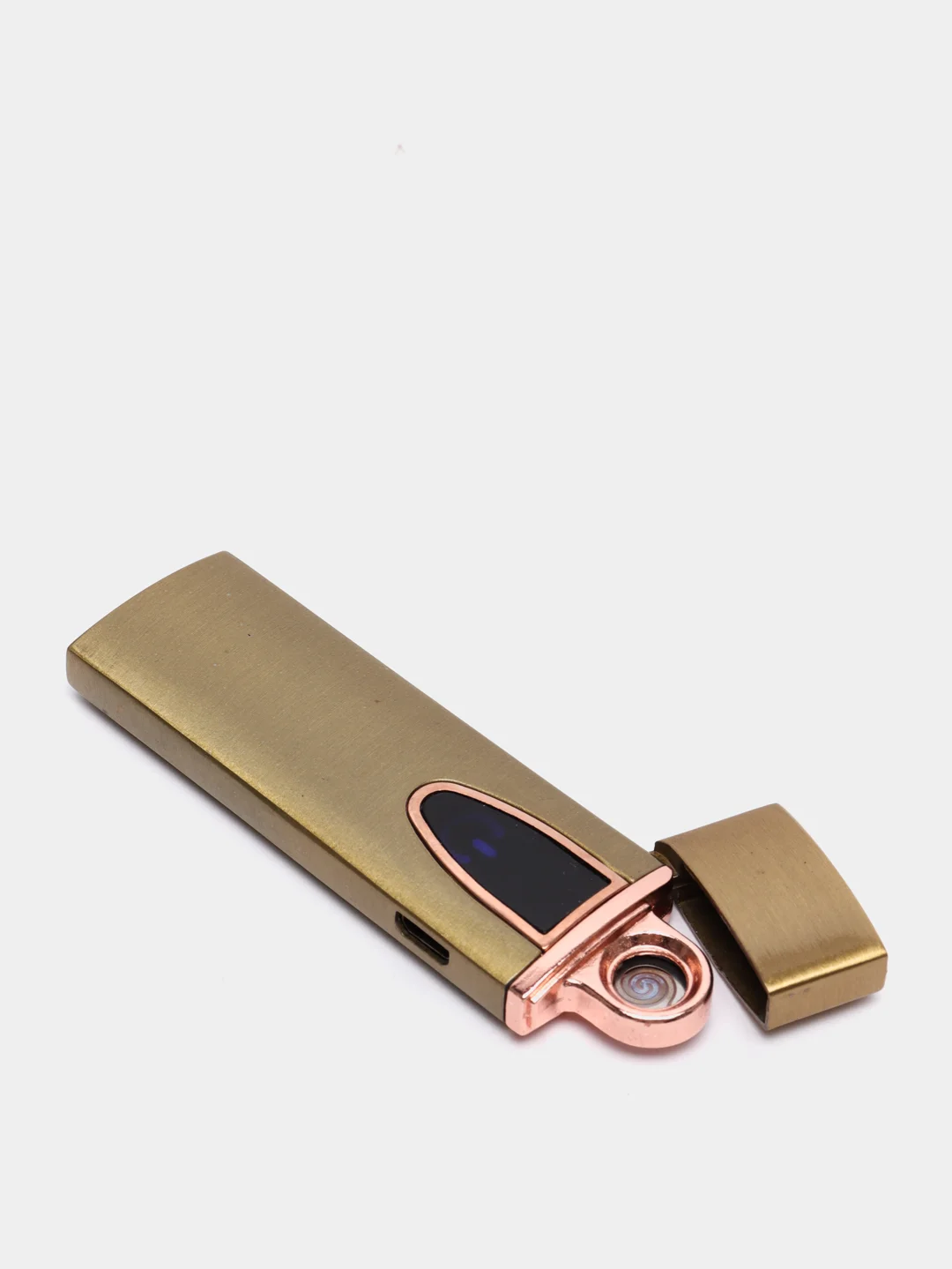 Золотой cенсорная USB зажигалка
