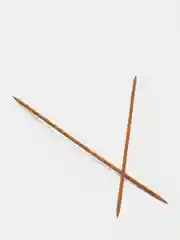 Спицы для вязания, чулочные, d = 4 мм, 25 см, 5 шт