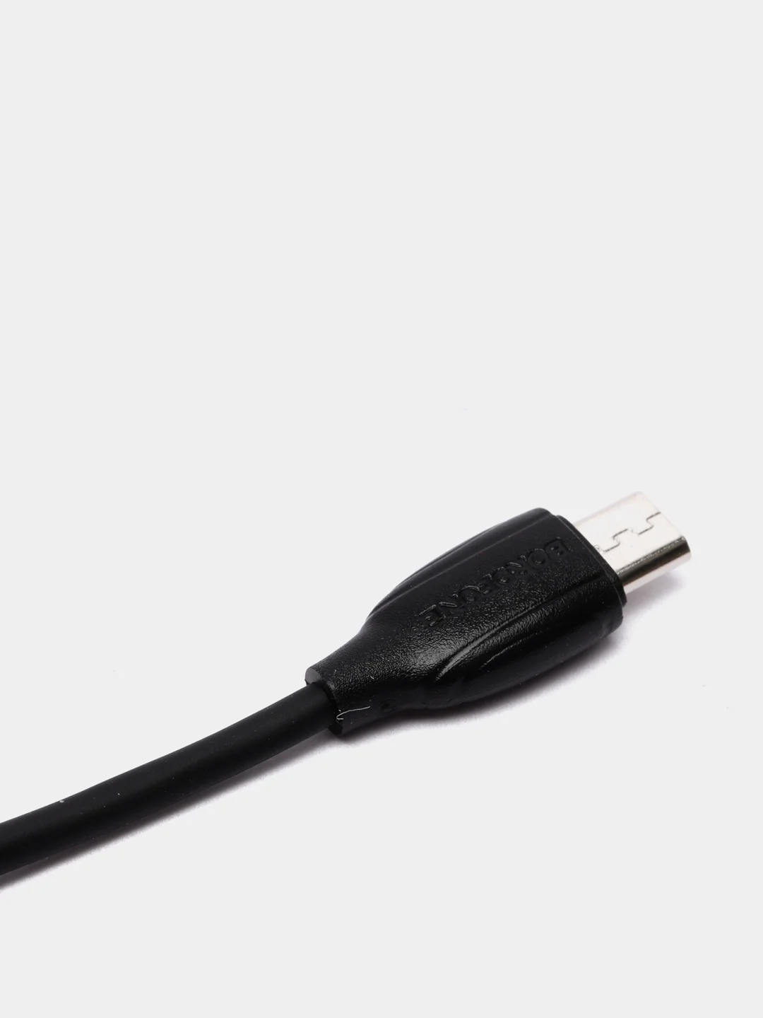Черный кабель зарядный Borofone BX19 Micro-USB для android
