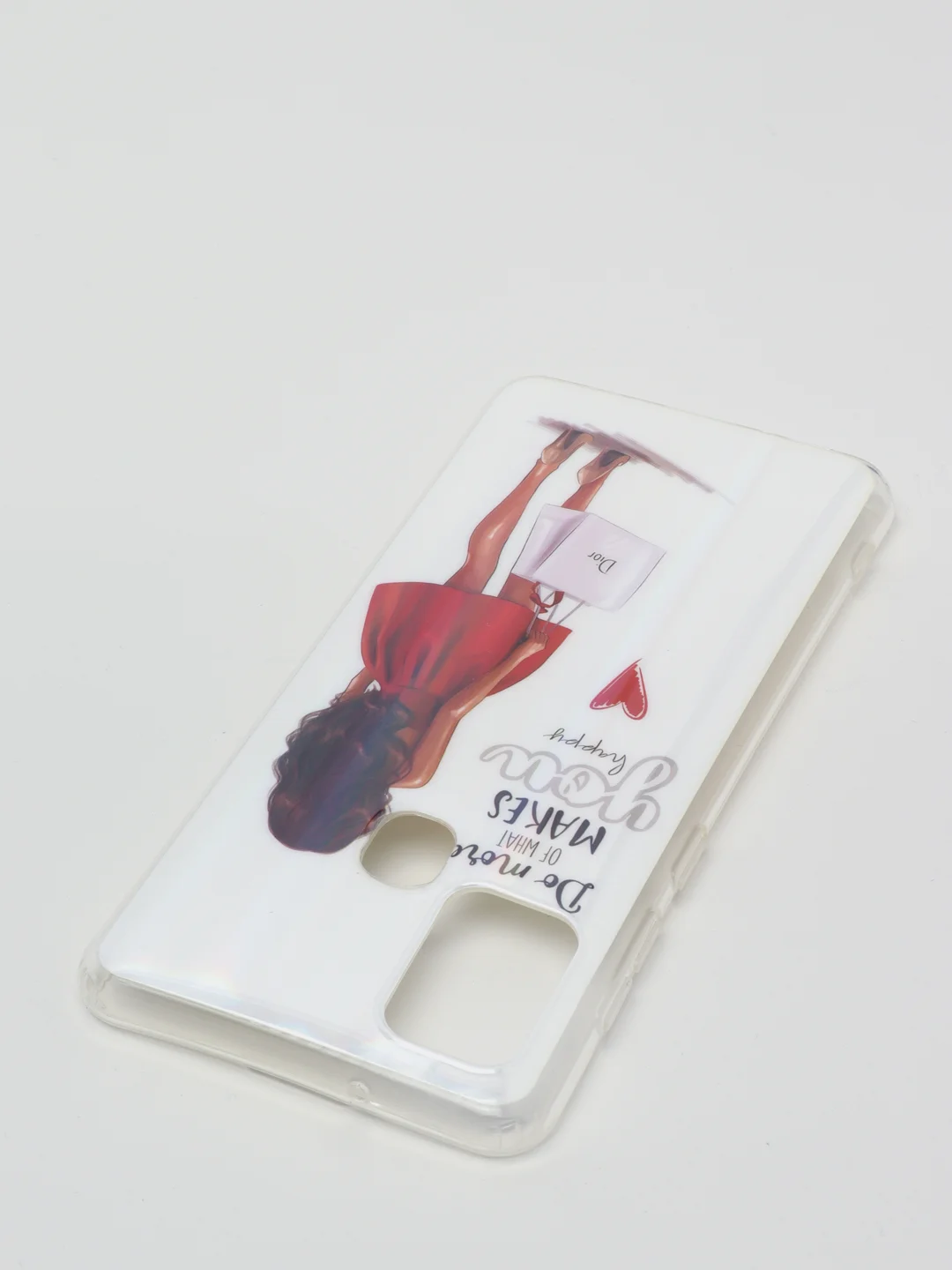 Молочный чехол для Samsung A21s