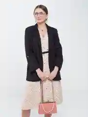 Коралловый женская сумка клатч с жемчужной клипсой через плечо