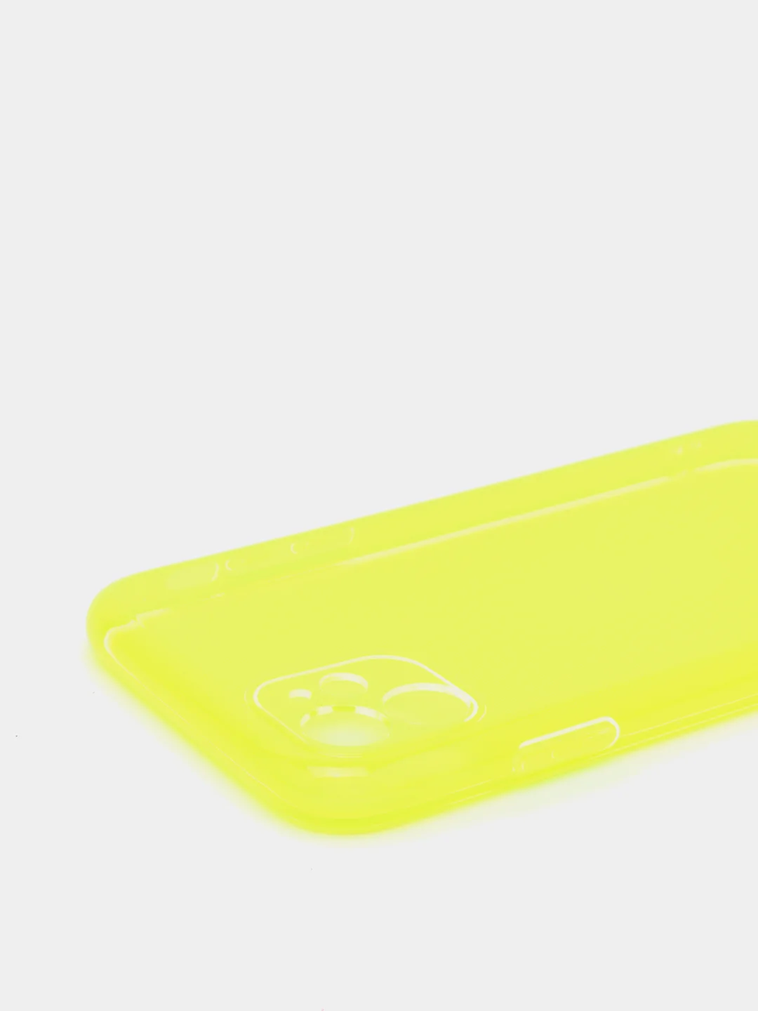 Желтый силиконовый чехол для iPhone 11, iPhone 12