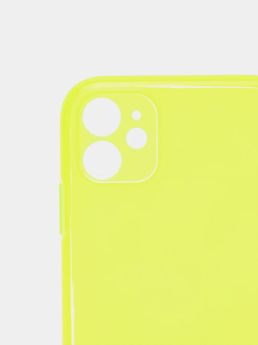 Желтый силиконовый чехол для iPhone 11, iPhone 12